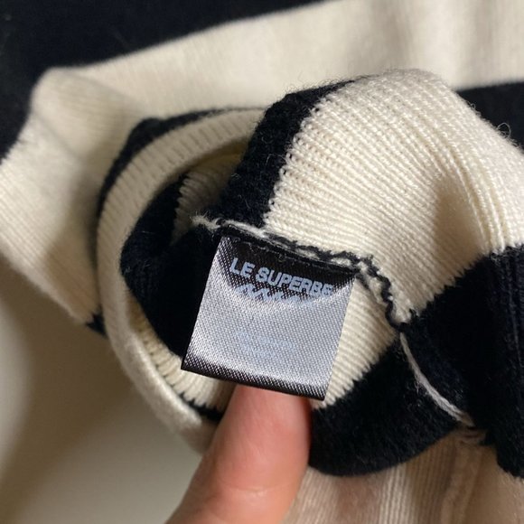 Le Superbe Wool and Cashmere Turtleneck Sweater - Picture 6 of 7